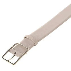 Abro Gürtel aus Veloursleder beige Ledergürtel