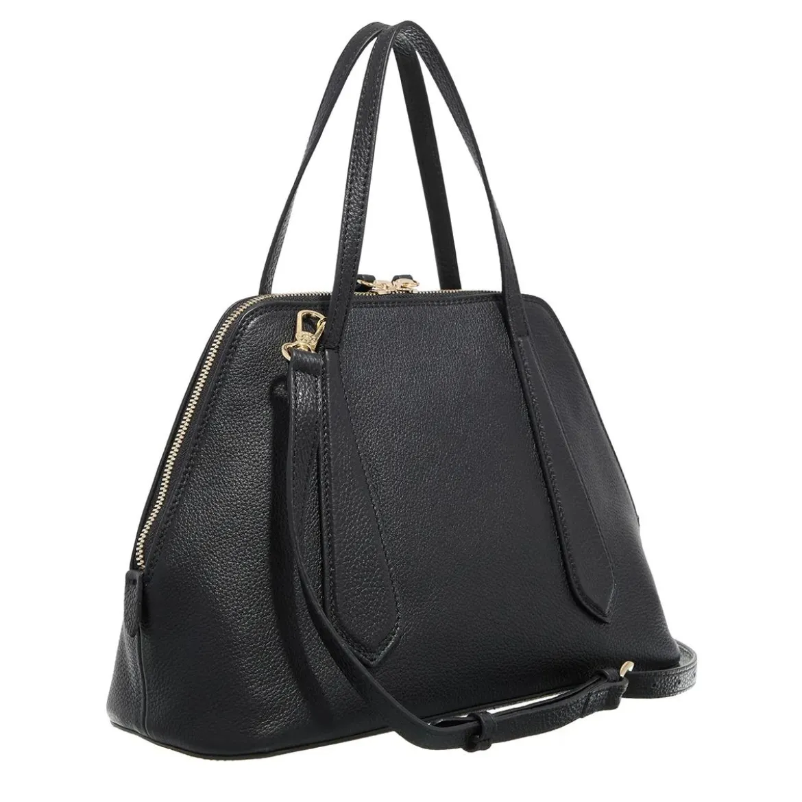 Abro Handtasche Chachacha/ Black/GoldBlack/Gold Satchel