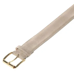 Agl Gürtel aus Veloursleder grau Gürtel