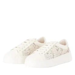 Agl Sneaker Giuly Fabric weiß Schnürschuhe