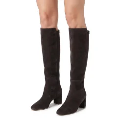 Agl Stiefel Lynn aus Veloursleder braun Schnürschuhe
