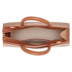 AIGNER Cybill Cognac Brown Satchel