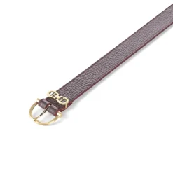 AIGNER Gürtel aus Leder rot Ledergürtel