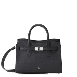 AIGNER Handtasche Farah aus Rindsleder schwarz Crossbody Bag