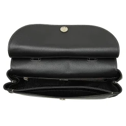 AIGNER Miranda Black Satchel