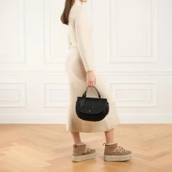 AIGNER Miranda Black Satchel