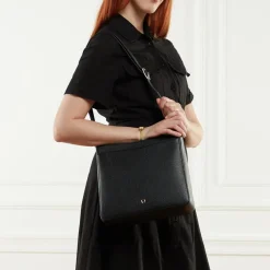 AIGNER Pura Black Schultertasche