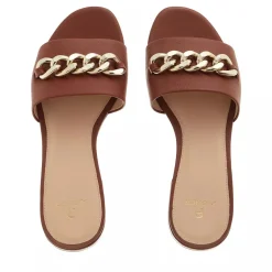 AIGNER Shirley 23 Sandals Cognac Slides