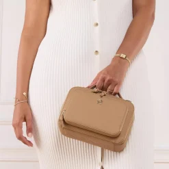 AIGNER Zita Trench Beige Crossbody Bag