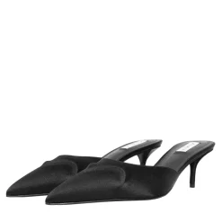 Alaia Le Coeur Mules Noir Mules