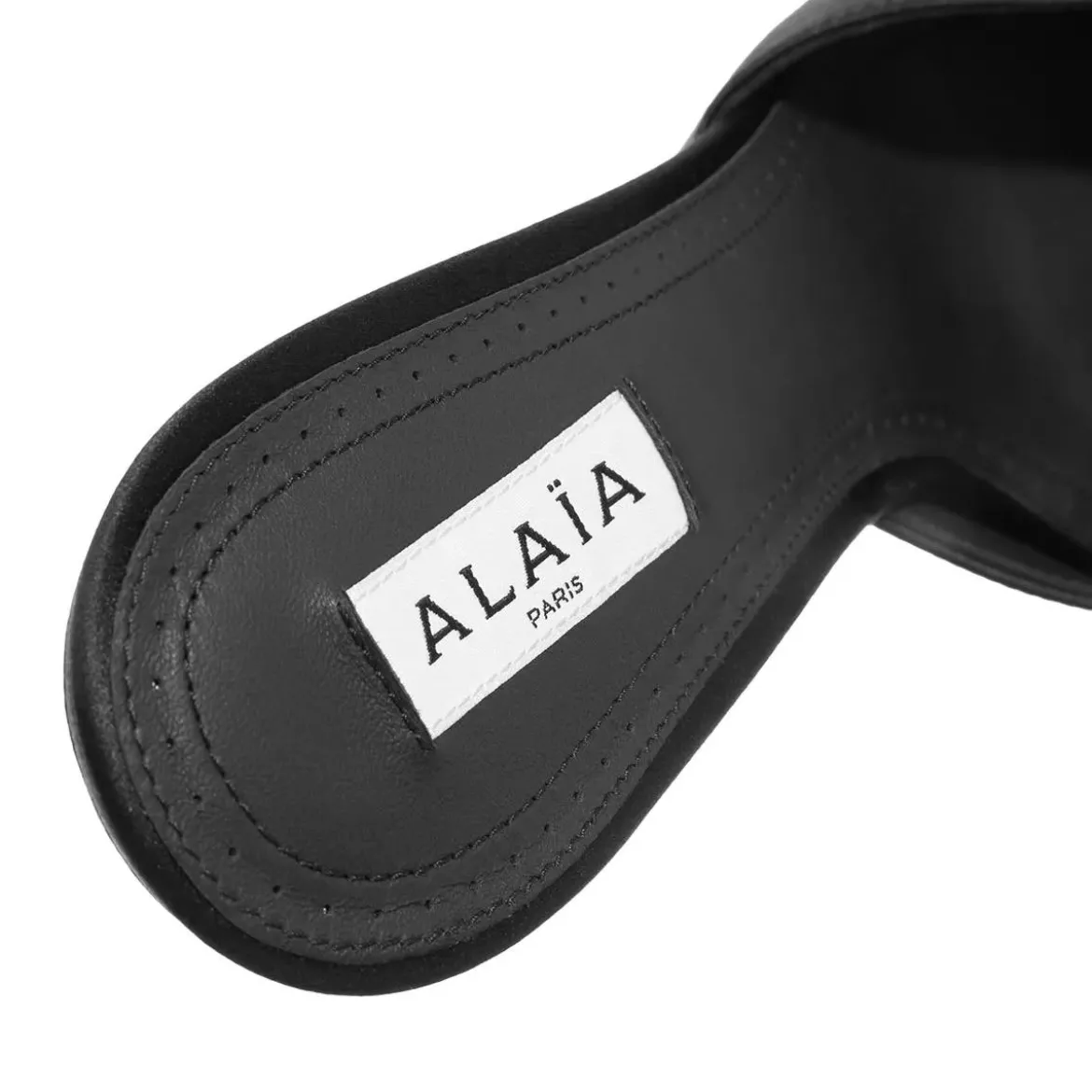 Alaia Le Coeur Mules Noir Mules