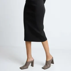 Alaia Mules 90 Tourterelle Mules