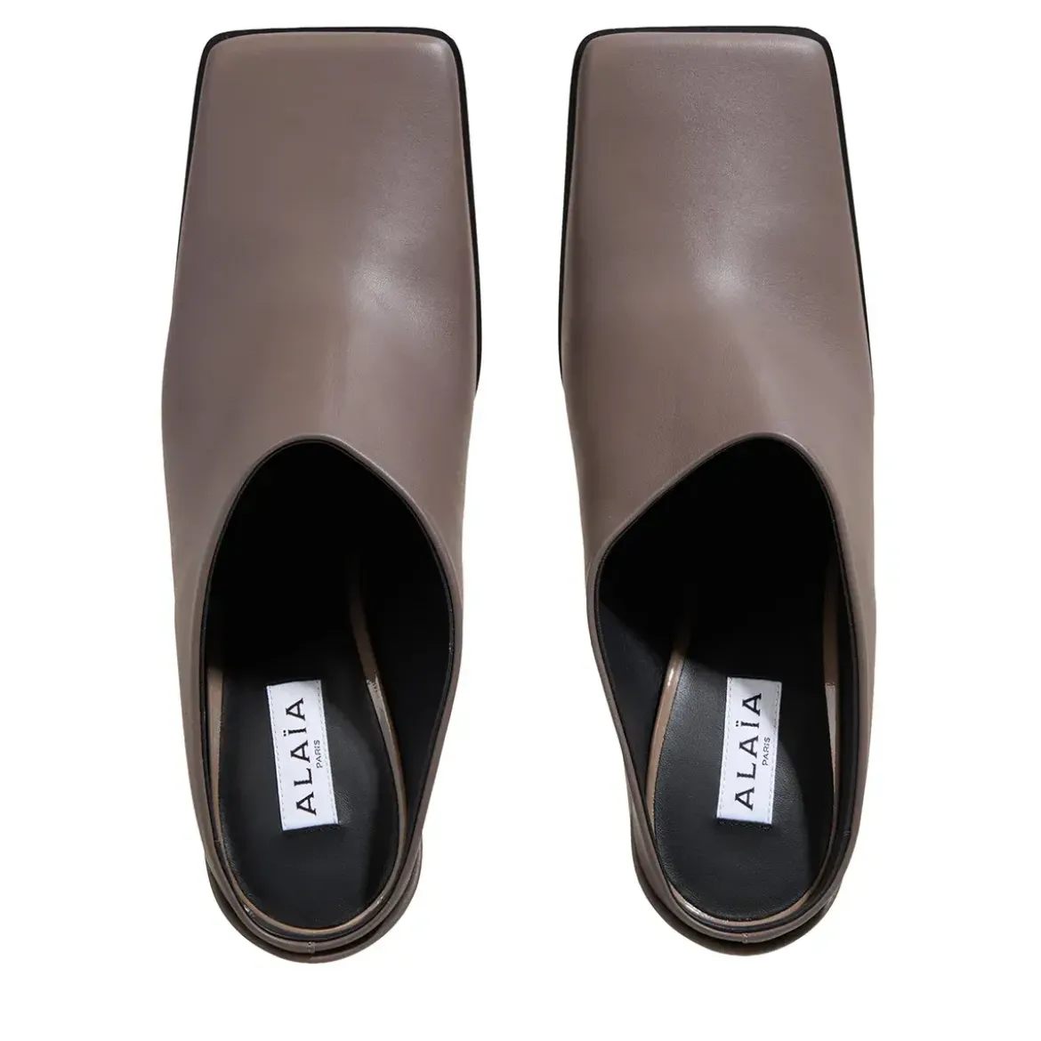 Alaia Mules 90 Tourterelle Mules