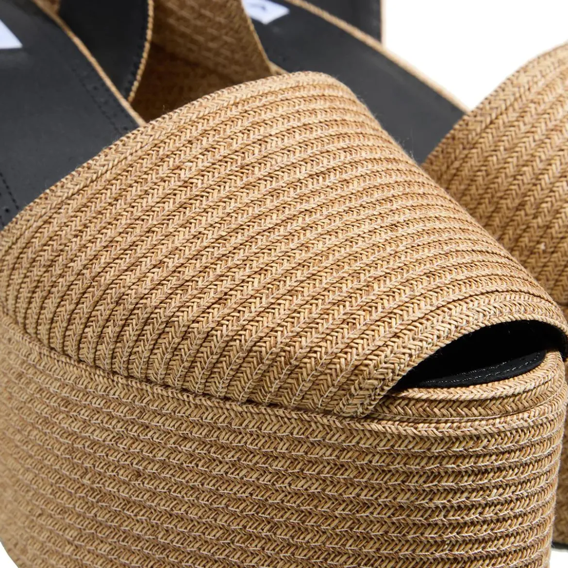 Alaia Wedge Sandals Naturel Sandaletten mit Absatz
