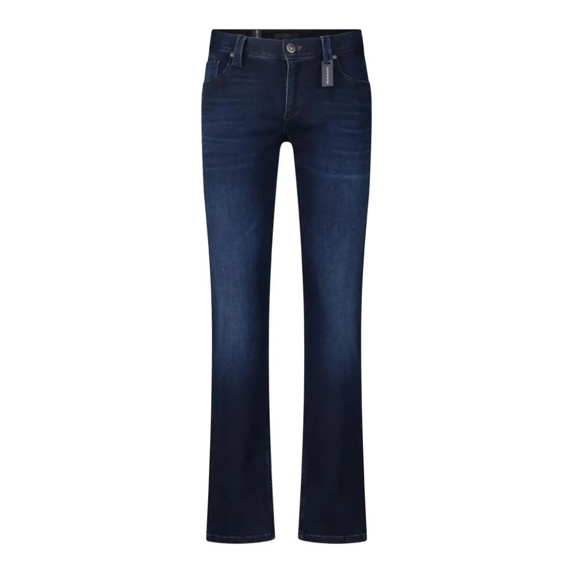Alberto Regular-Fit Jeans Navy Straight Leg Jeans