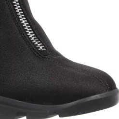 Alexander McQueen Neoprene Boots Black Stiefeletten