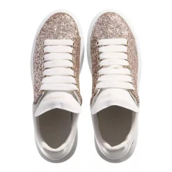 Alexander McQueen Oversize Sneaker Glitter Allover 2228 calico/white Low-Top-Sneaker