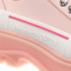 Alexander McQueen Tread Slick Boot Tea Rose/White Low-Top-Sneaker