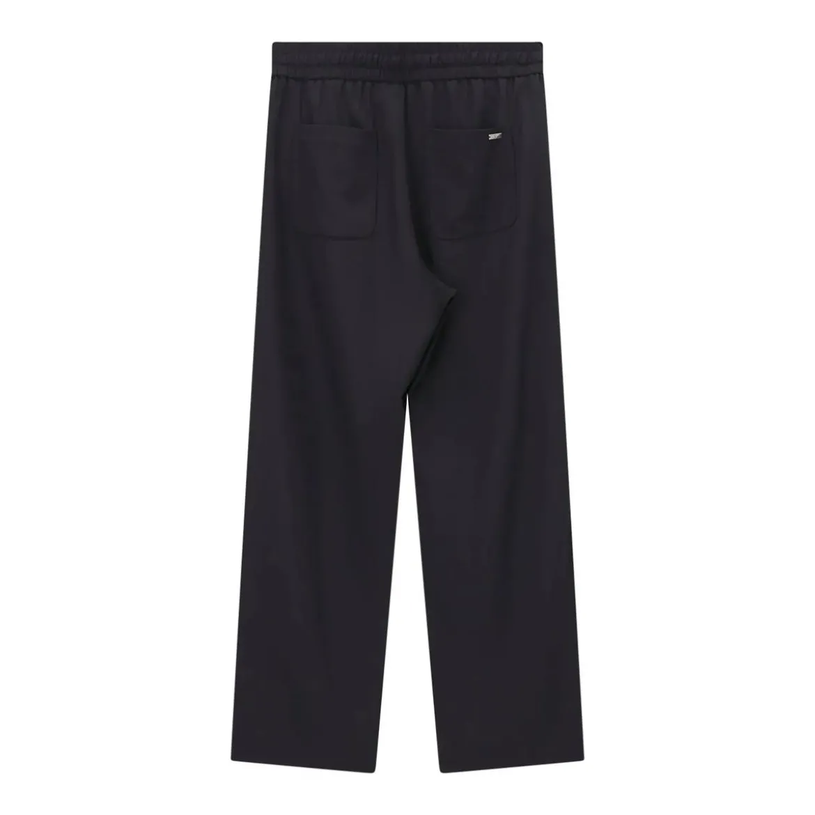 AMI Paris Hose aus Wolle schwarz Marlene-Hose