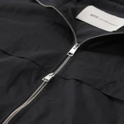 AMI Paris Jacke mit Logo schwarz Blouson