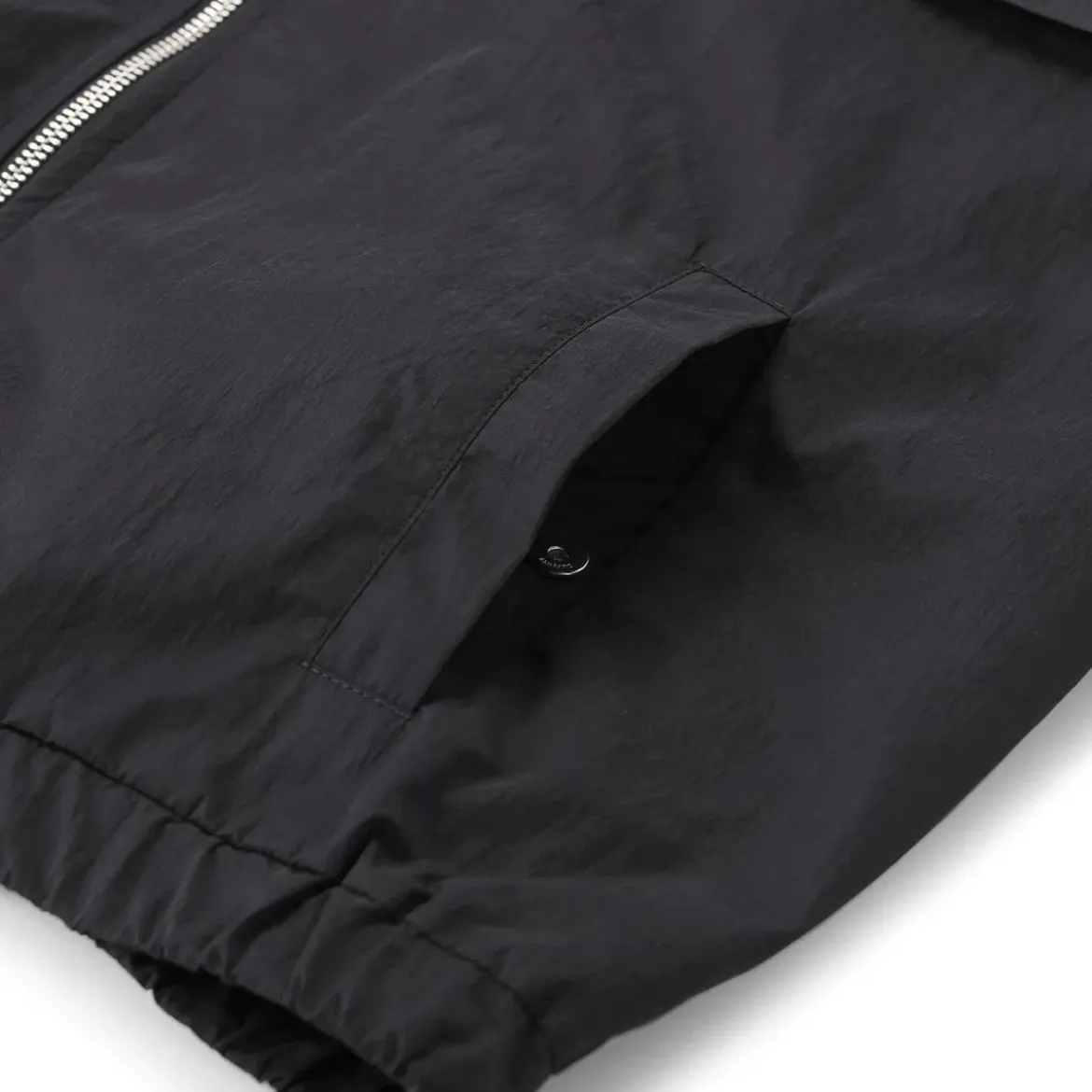 AMI Paris Jacke mit Logo schwarz Blouson