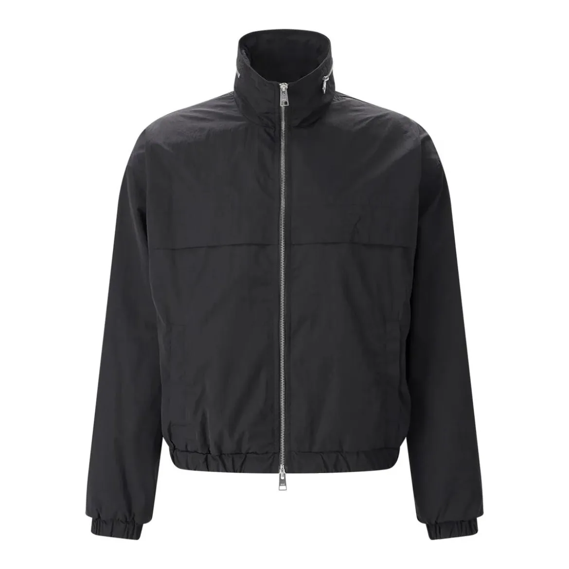 AMI Paris Jacke mit Logo schwarz Blouson