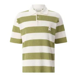 AMI Paris Poloshirt mit Logo grün Poloshirt