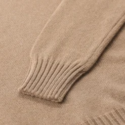 AMI Paris Pullover aus Kaschmir-Woll-Mix schwarz Rollkragenpullover