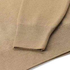 AMI Paris Rollkragenpullover mit Logo braun Rollkragenpullover