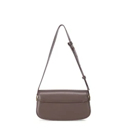 AMI Paris Schultertasche aus Leder schwarz Crossbody Bag