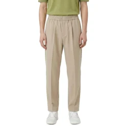 AMI Paris Stoffhose aus Wolle beige Stoffhose