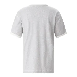 AMI Paris T-Shirt mit Logo grau T-Shirt