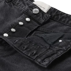 AMI Paris Wide-Fit Jeans schwarz Wide Leg Jeans