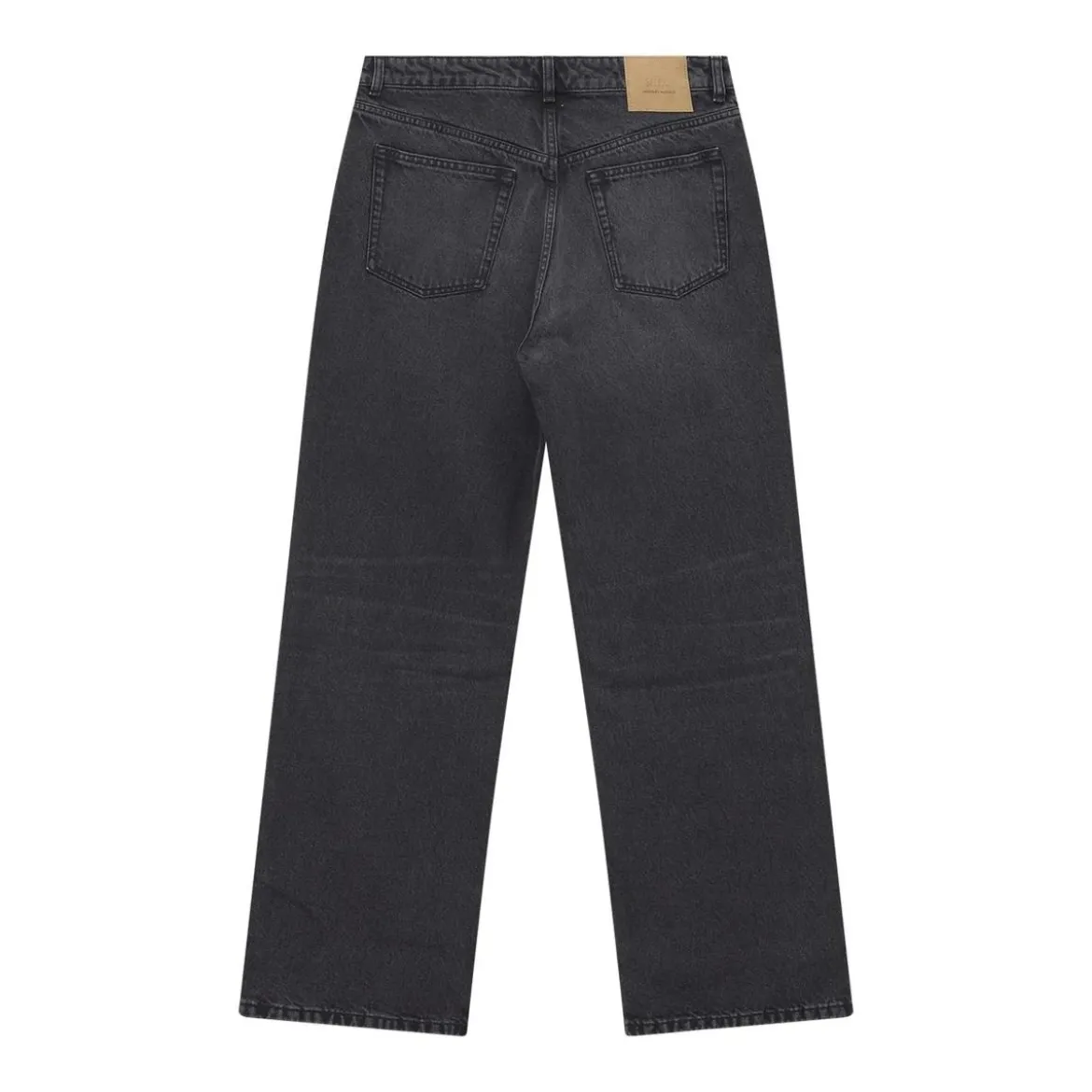 AMI Paris Wide-Fit Jeans schwarz Wide Leg Jeans