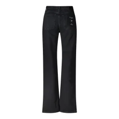 Anine Bing Straight-Fit Jeans Roy schwarz Straight Leg Jeans