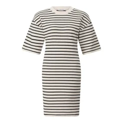 Anine Bing T-Shirt-Kleid Mona Creme Minikleid