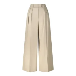 Anine Bing Weite Stoffhose Lou beige Stoffhose
