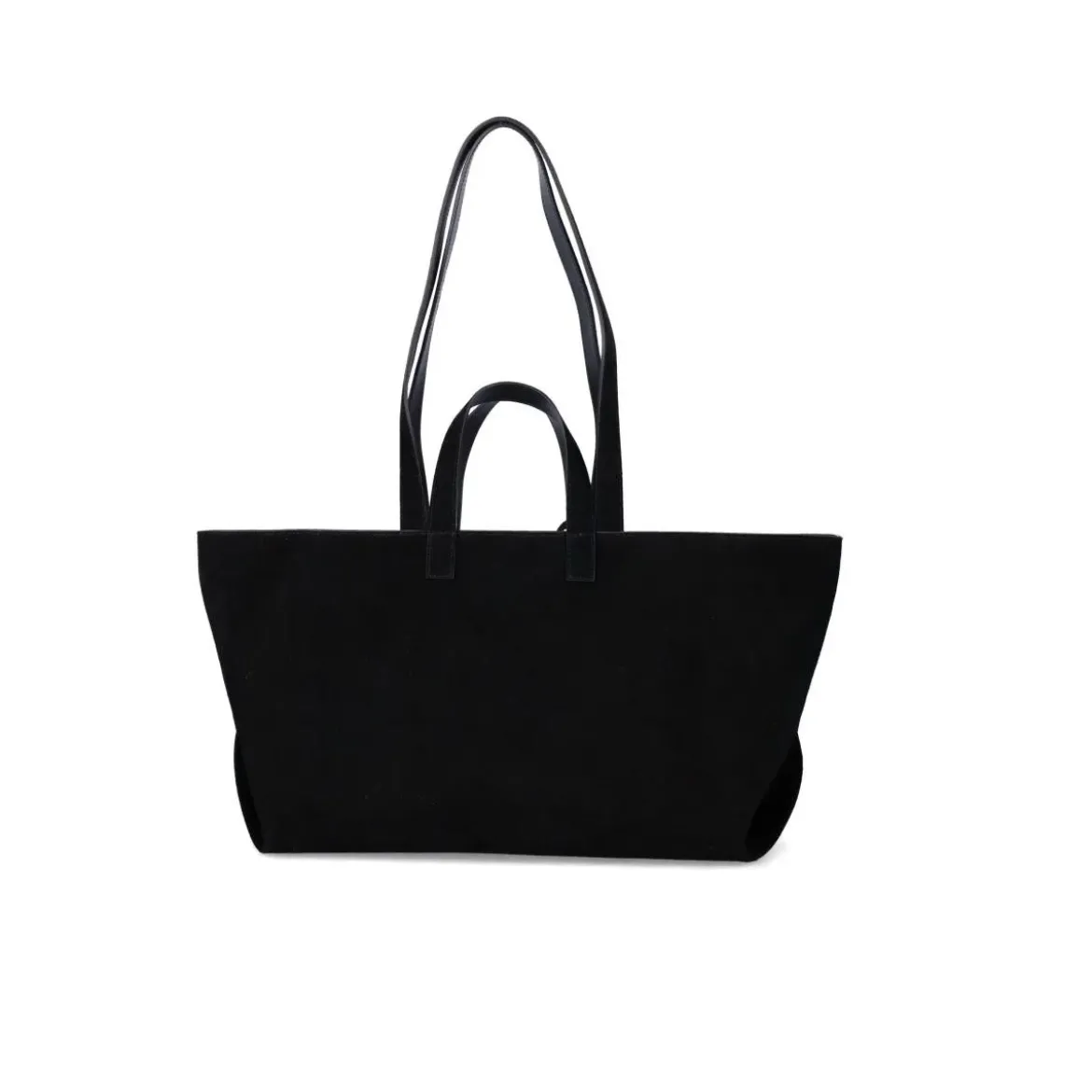 A.P.C. Le Drummer Suede Bag Black Shopper