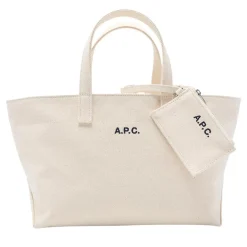 A.P.C. Le Drummer Toile Small Aad Ecru Tote