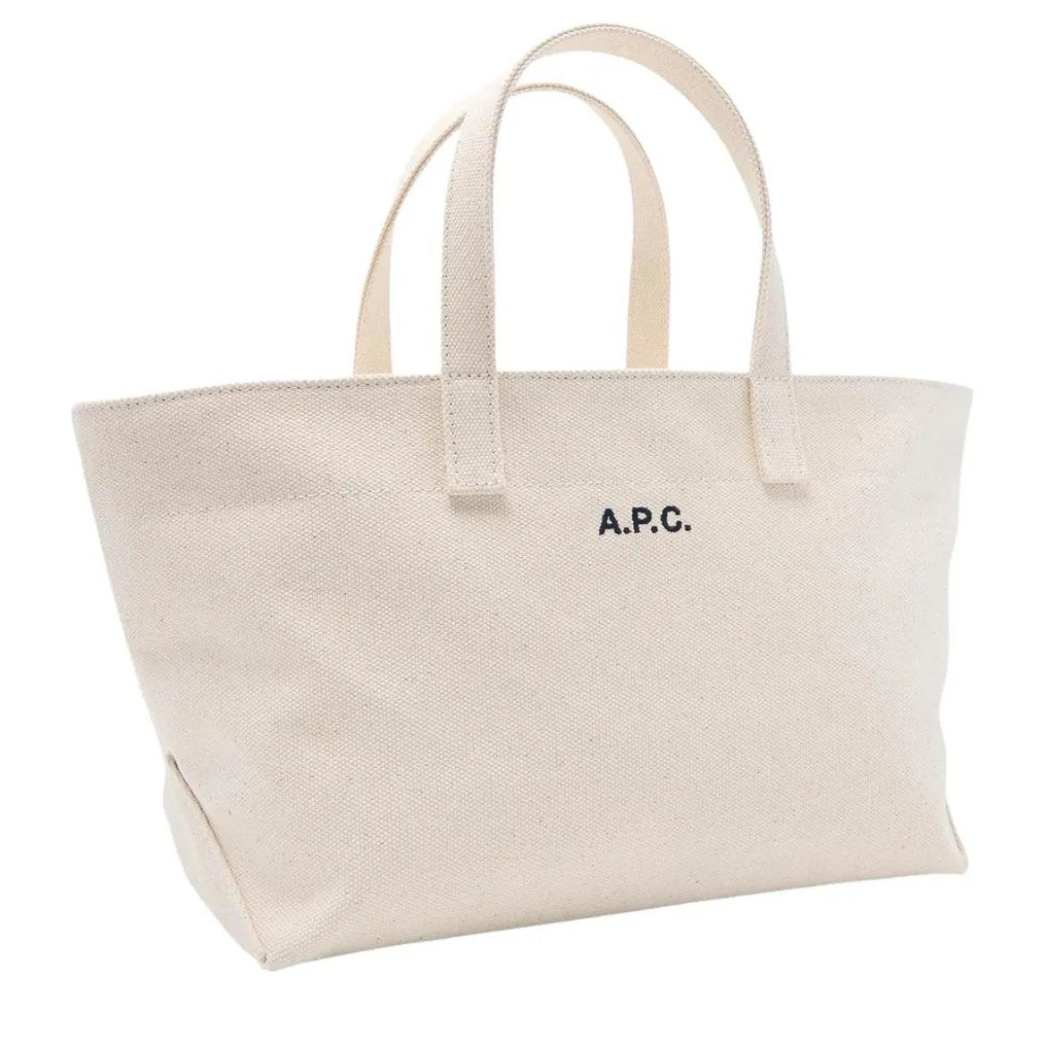 A.P.C. Le Drummer Toile Small Aad Ecru Tote