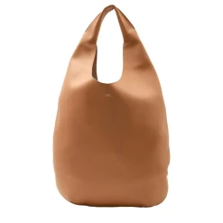 A.P.C. Le Neige Cab Camel Hobo Bag
