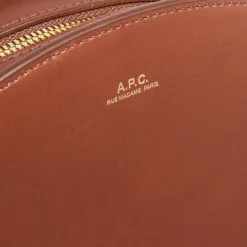 A.P.C. PXAWV-F61048 Cad Hazelnut Crossbody Bag