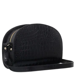 A.P.C. Sac Demi-Lune Lzz Black Crossbody Bag