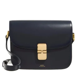 A.P.C. Sac Grace Small Dark Navy Crossbody Bag