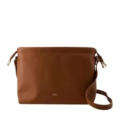 A.P.C. Sac Ninon Hazelnut Crossbody Bag