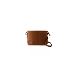 A.P.C. Sac Ninon Hazelnut Crossbody Bag