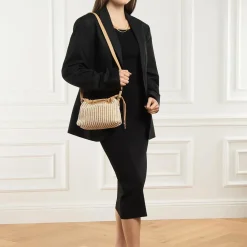 A.P.C. Sac Ninon Mini Sand Crossbody Bag