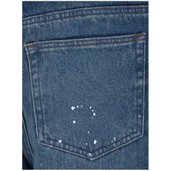 A.P.C. Straight Fit Jeans im Vintage-Look Blau Straight Leg Jeans