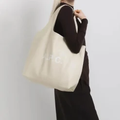A.P.C. Tote Ninon Aad Ecru Tote