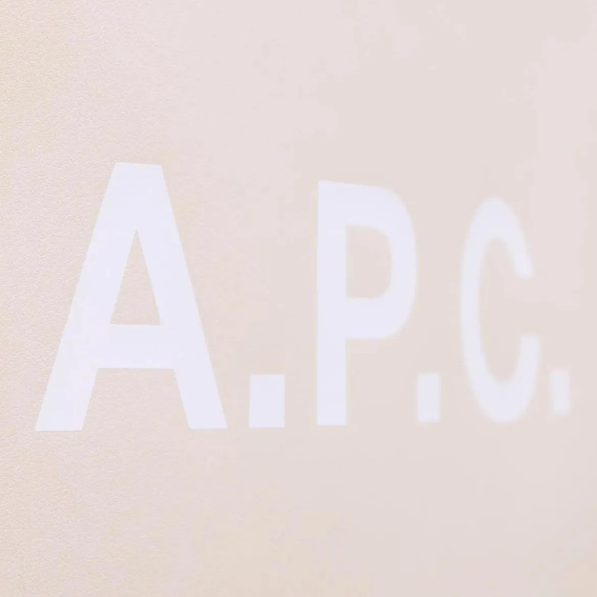 A.P.C. Tote Ninon Aad Ecru Tote